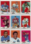 1969 Topps Football Card Collection - Lot of 161 