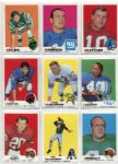 1969 Topps Football Card Collection - Lot of 161 