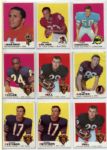 1969 Topps Football Card Collection - Lot of 161 