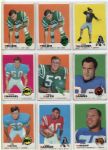 1969 Topps Football Card Collection - Lot of 161 