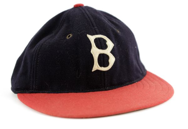 1946-51 Billy Southworth Boston Braves Manager Game Worn Cap (MEARS LOA)