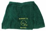 1982-85 Mike Mad Dog Douglass Green Bay Packers Shower Towel & #41 Practice Shorts (Scott Waters LOA)