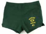 1982-85 Mike Mad Dog Douglass Green Bay Packers Shower Towel & #41 Practice Shorts (Scott Waters LOA)
