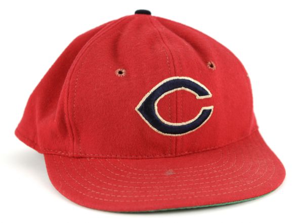 1965 Stan Williams #40 Cleveland Indians Game Worn Cap (MEARS LOA)