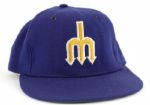 1977-80 Seattle Mariners Inaugural Style Unused Game Cap (MEARS LOA)