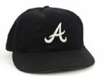 1969-71 Atlanta Braves Unidentified Game Worn Cap (MEARS LOA)