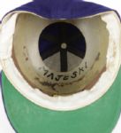 1946-52 Hank Majeski Philadelphia Athletics Game Worn Cap with Rare Batting Helmet Insert (MEARS LOA)