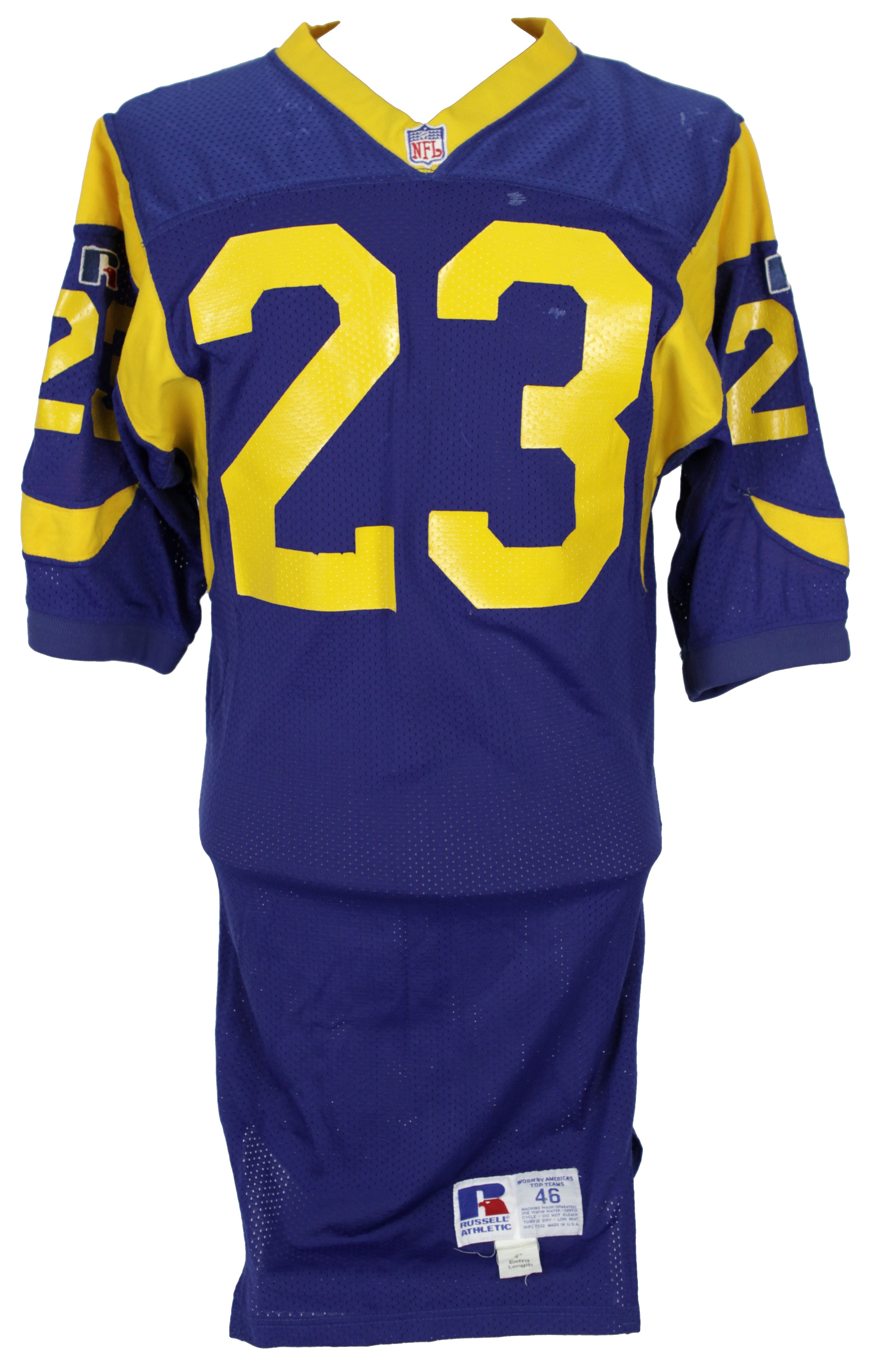 st louis rams yellow jersey