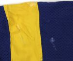 1983 David Lewis #51 Los Angeles Rams Game Worn Home Jersey w/ 4 Repairs - MEARS LOA 