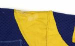 1983 David Lewis #51 Los Angeles Rams Game Worn Home Jersey w/ 4 Repairs - MEARS LOA 