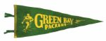 1930s Ultra Rare Green Bay Packers 28" Full Size Pennant 