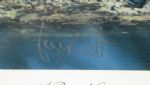 1993 George Brett Kansas City Royals A Royal Career Signed Andrew Goralski Artist's Proof #36 Display - Photo From Signing