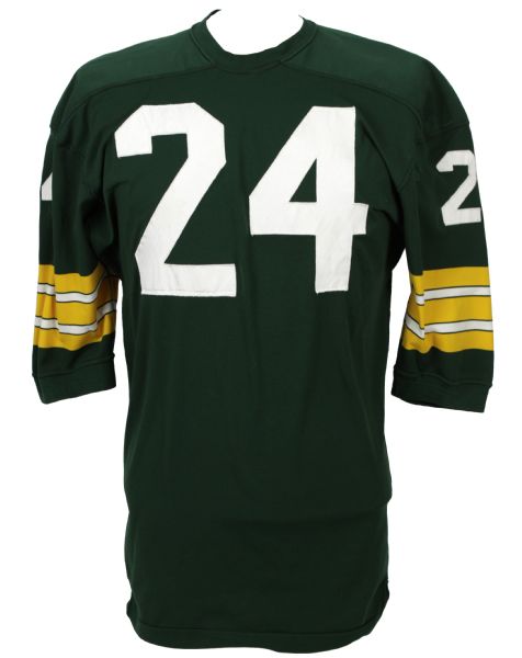 1967-69 Green Bay Packers Salesmans Sample Jersey #24 Willie Wood 
