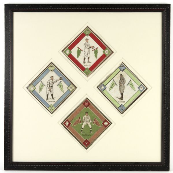 1914 B18 Blanket - Danny Moeller Del Gainor Jeff Sweeney & Tommy Griffith Display 