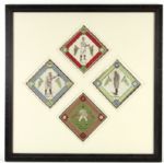 1914 B18 Blanket - Danny Moeller Del Gainor Jeff Sweeney & Tommy Griffith Display 