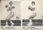 1976-79 Dallas Cowboys 4 x 5.5 Promotional Team Phots Landry Schramm Dorsett Staubach Pearson - Lot of 15