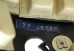 1984-86 Gary Jeter Los Angeles Rams Game Worn Helmet - MEARS LOA 