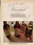 1967 Green Bay Packers Atlanta Falcons Game Program with Autographed Insert (JSA)