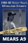 1986-89 Robin Yount Milwaukee Brewers Louisville Slugger Professional Model Game Used Autographed Bat (MEARS A9)