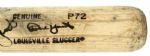 1986-89 Robin Yount Milwaukee Brewers Louisville Slugger Professional Model Game Used Autographed Bat (MEARS A9)