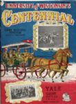 1948 University of Wisconsin Centennial Season Football Programs - Lot of 2