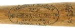 1956 Roger Maris Indianapolis Indians H&B Louisville Slugger Professional Model Game Used Bat (MEARS A8)