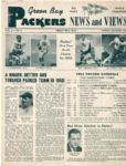 1953-54 Green Bay Packers News and Views Periodical - Lot of 3