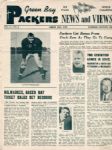 1953-54 Green Bay Packers News and Views Periodical - Lot of 3