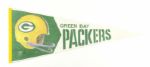 1960s-90s Green Bay Packers Full Size Pennants - Lot of 5
