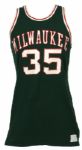 1969 Don Smith Milwaukee Bucks Game Worn Road Jersey (MEARS A10) 2nd Year in NBA