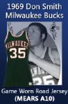 1969 Don Smith Milwaukee Bucks Game Worn Road Jersey (MEARS A10) 2nd Year in NBA