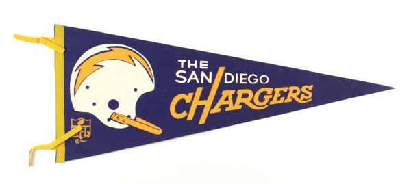 1960s-80s NFL MLB Collegiate Full Size Pennants - Lot of 5