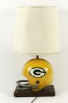 1960s Green Bay Packers 26" Lamp With Authentic Helmet