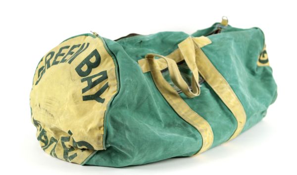 1960-70s Green Bay Packers Used Equipment Bag 