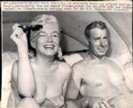 1961 Joe DiMaggio & Marilyn Monroe "Boston Herald Archives" Original 6.5" x 8" Photo (BH Archives Hologram/MEARS LOA)