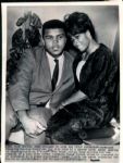 1964-74 Cassius Clay Muhammad Ali Boston Herald Archives Original Photos (BH Archives Hologram/MEARS LOA) - Lot of 7