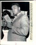 1964-74 Cassius Clay Muhammad Ali Boston Herald Archives Original Photos (BH Archives Hologram/MEARS LOA) - Lot of 7
