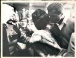 1963-74 Muhammad Ali & Family "Boston Herald Archives" Original Photos (BH Archives Hologram/MEARS LOA) - Lot of 8