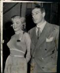 1954-61 Joe DiMaggio Marilyn Monroe Boston Herald Archives Original 6x 8 Photos (BH Archives Hologram/MEARS LOA) - Lot of 3