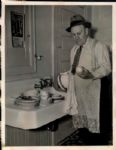1931-39 Amos Rusie New York Giants "Seattle Times Archives" Original Photos (ST Archives Hologram/MEARS LOA) - Lot of 3