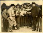 1931-39 Amos Rusie New York Giants Seattle Times Archives Original Photos (ST Archives Hologram/MEARS LOA) - Lot of 3