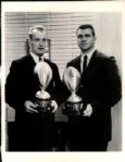 1962 Paul Hornung Mike Ditka "Seattle Times Archives" Original 8" x 10" Photo (ST Archives Hologram/MEARS LOA)
