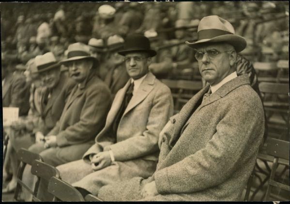 1923-55 Commissioners League Presidents Team Owners "Seattle Times Archives" Original Photos (ST Archives Hologram/MEARS LOA) - Lot of 9