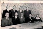 1923-55 Commissioners League Presidents Team Owners Seattle Times Archives Original Photos (ST Archives Hologram/MEARS LOA) - Lot of 9