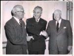 1923-55 Commissioners League Presidents Team Owners Seattle Times Archives Original Photos (ST Archives Hologram/MEARS LOA) - Lot of 9