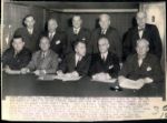 1923-55 Commissioners League Presidents Team Owners Seattle Times Archives Original Photos (ST Archives Hologram/MEARS LOA) - Lot of 9