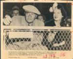 1963 Babe Ruth & Wife Claire "John Rogers Photo Archives" Original 8" x 10" Photo