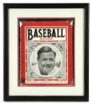 1948 Babe Ruth As I Knew Him & 1934 Baseball Magazine Display - Lot of 2 