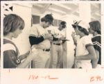 1971-76 Catfish Hunter Oakland Athletics New York Yankees John Rogers Photo Archives Original Photos - Lot of 19