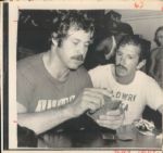 1971-76 Catfish Hunter Oakland Athletics New York Yankees John Rogers Photo Archives Original Photos - Lot of 19